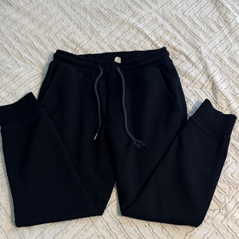 Black Jogger Sweatpants